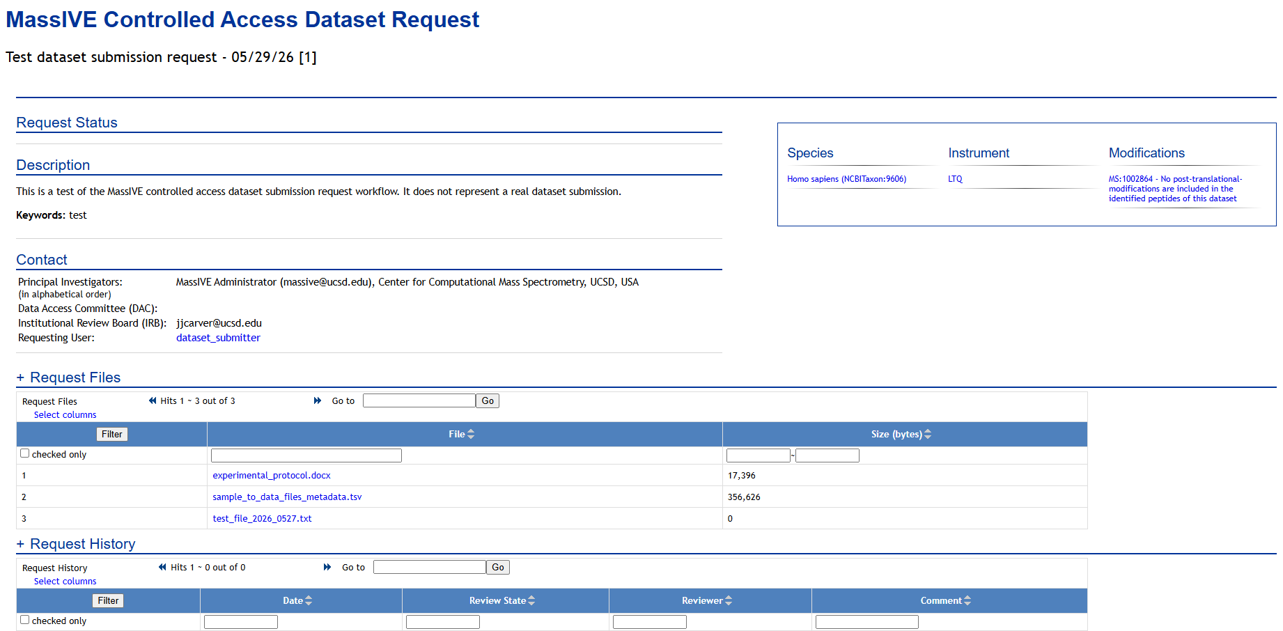 MassIVE-CA_pending_submission_request