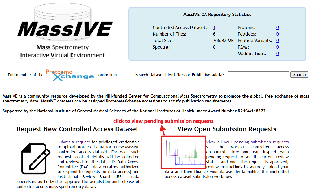 MassIVE-CA_splash_view_submission_requests